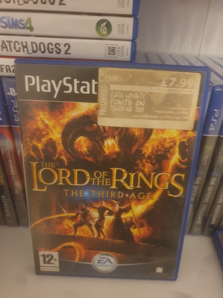 The lord of the rings the third age ps2 playstation 2