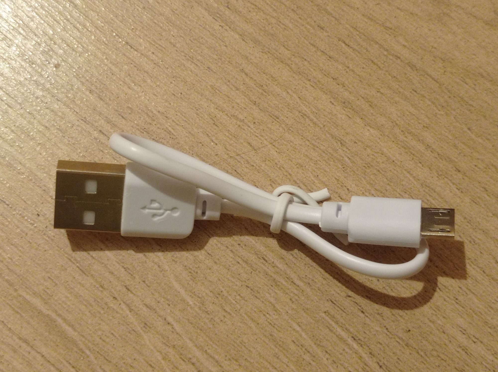 Latarka dla rowera lampka Micro USB