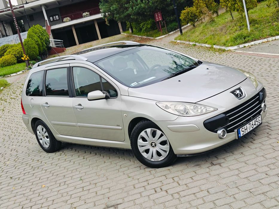 Peugeot 307 SW 1.6 HDI 90 KM Klima Alumki STan BDB Okazja