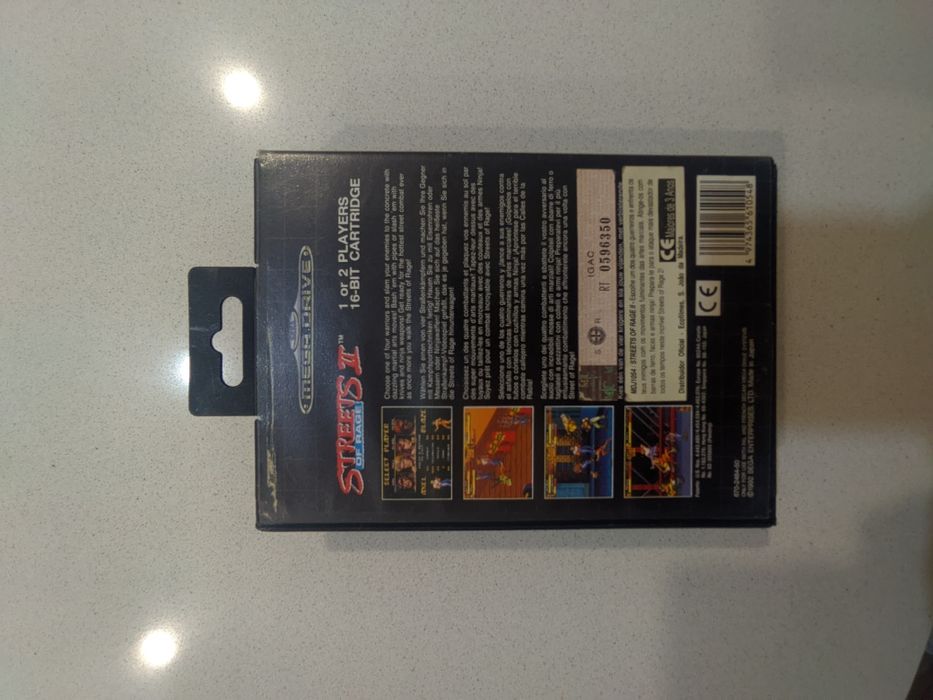 Jogo mega drive street of Rage