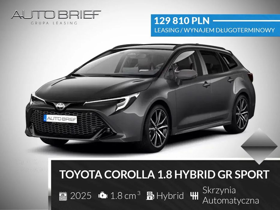 Toyota Corolla GR SPORT | Kombi | 1.8 Hybrid 140 KM | Dostępne od ręki!