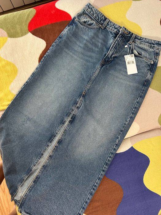 Джинсова спідниця Mango M