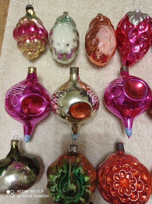 Ёлочные игрушки СССР