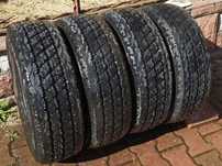Opony Bridgestone 215 70 R15C bardzo dobry stan wzmacniane bus kamper