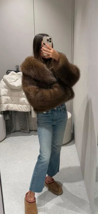 шубка ЗАРА новенька L