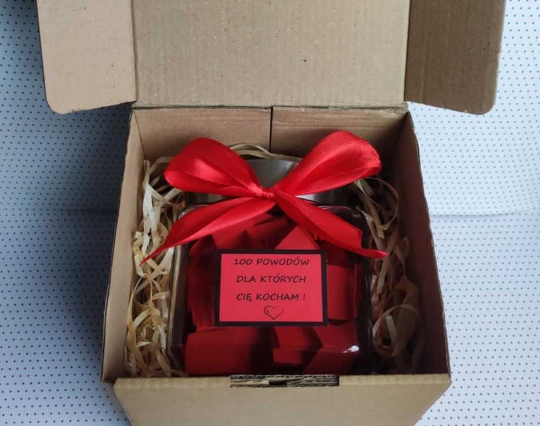 100 powodów dla których Cię kocham + GRATIS piękne opakowanie, prezent