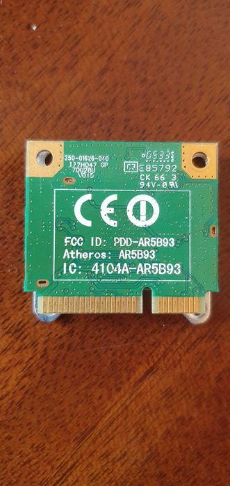 Wi-Fi модуль Atheros miniPCI-E Card (до 300 Mb).