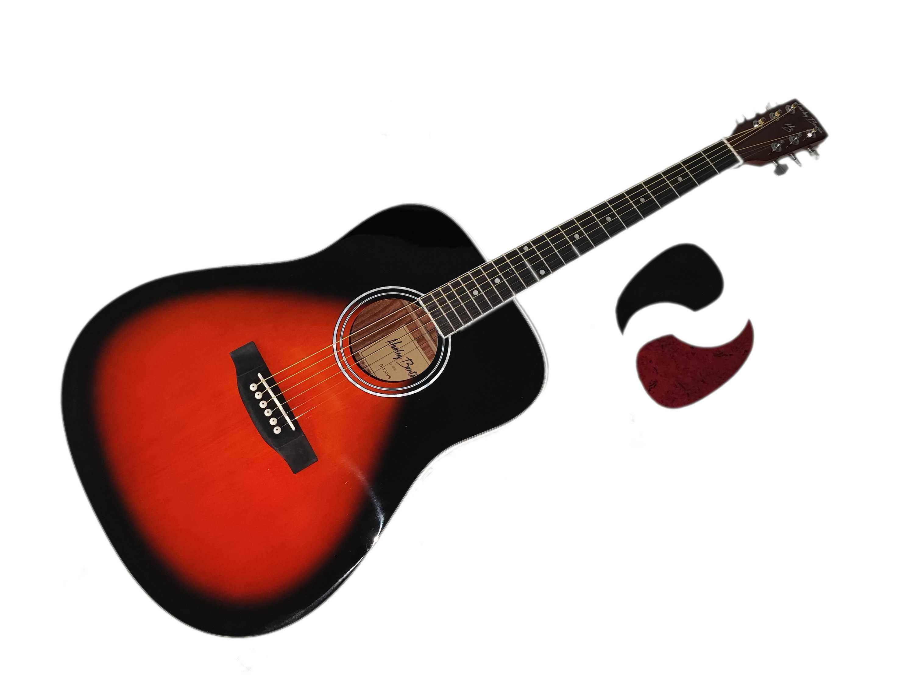 PROMOCJA! Harley Benton D-120 VS gitara akustyczna USTAWIONA