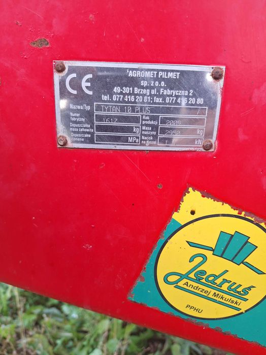 Rozrzutnik obornika Tytan