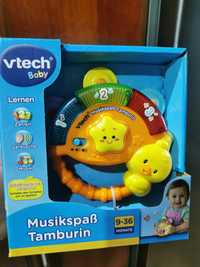 Vtech baby tamburyn, grzechotka wersja NIEMIECKA