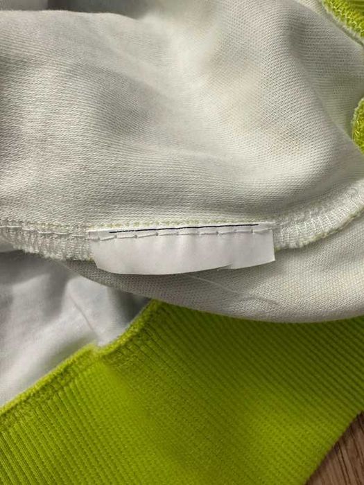 Hugo Boss Green Salbo Lotus Crewneck sweatshirt bluza neonowa M j.nowa