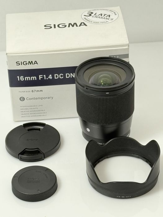 Obiektyw Sigma 16mm f 1.4 DC DN Micro 4/3