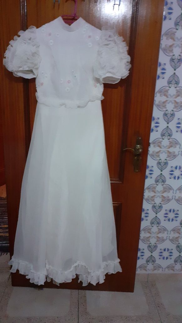 Vestido de noiva anos 70