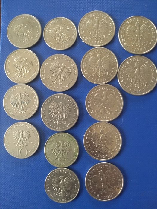 *Monety kolekcjonerskie PRL 10 ,20, 50,100 zł mix