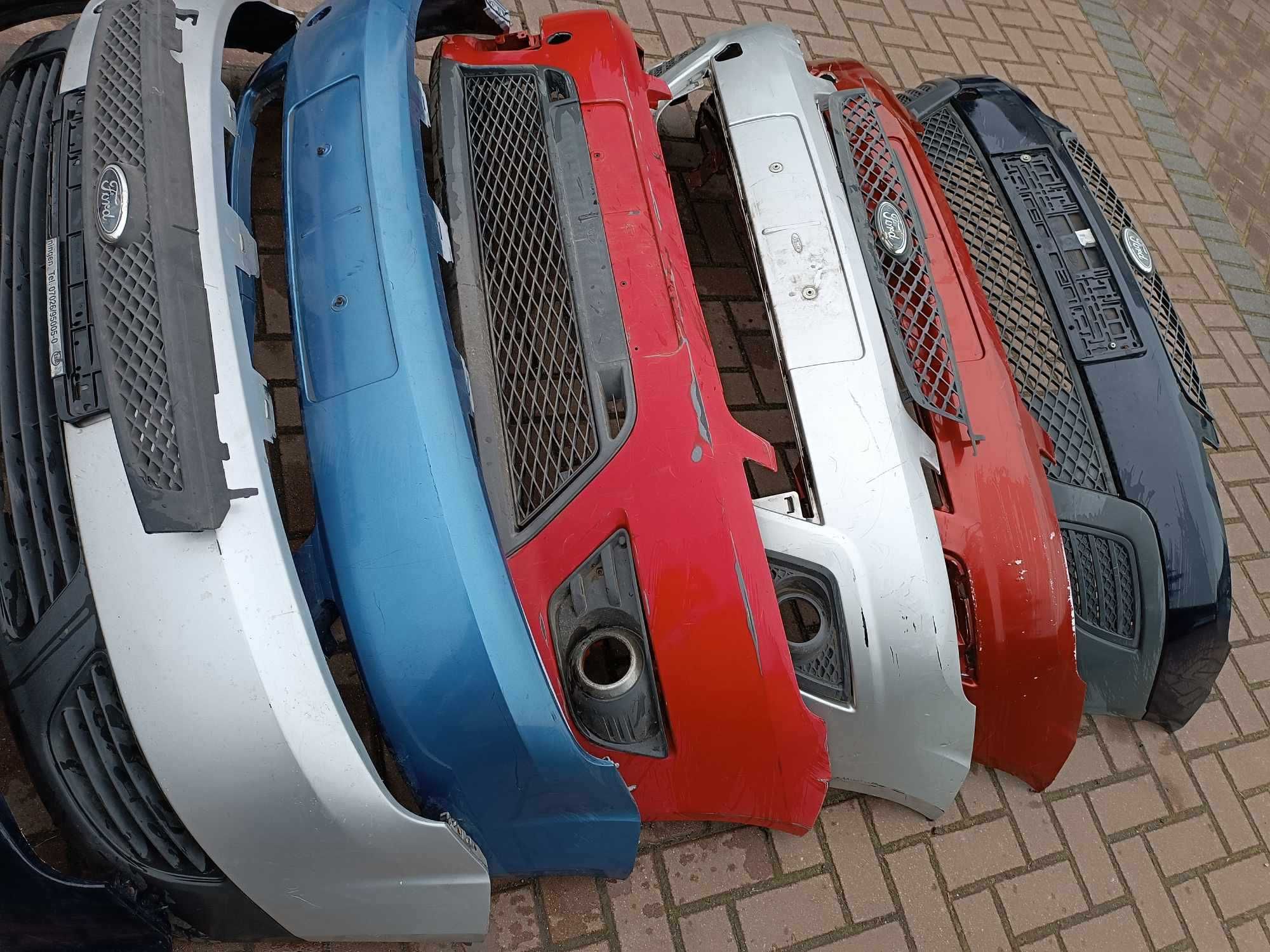 Ford Fiesta MK6 VI zderzak pas przedni kompletny  inne części różne