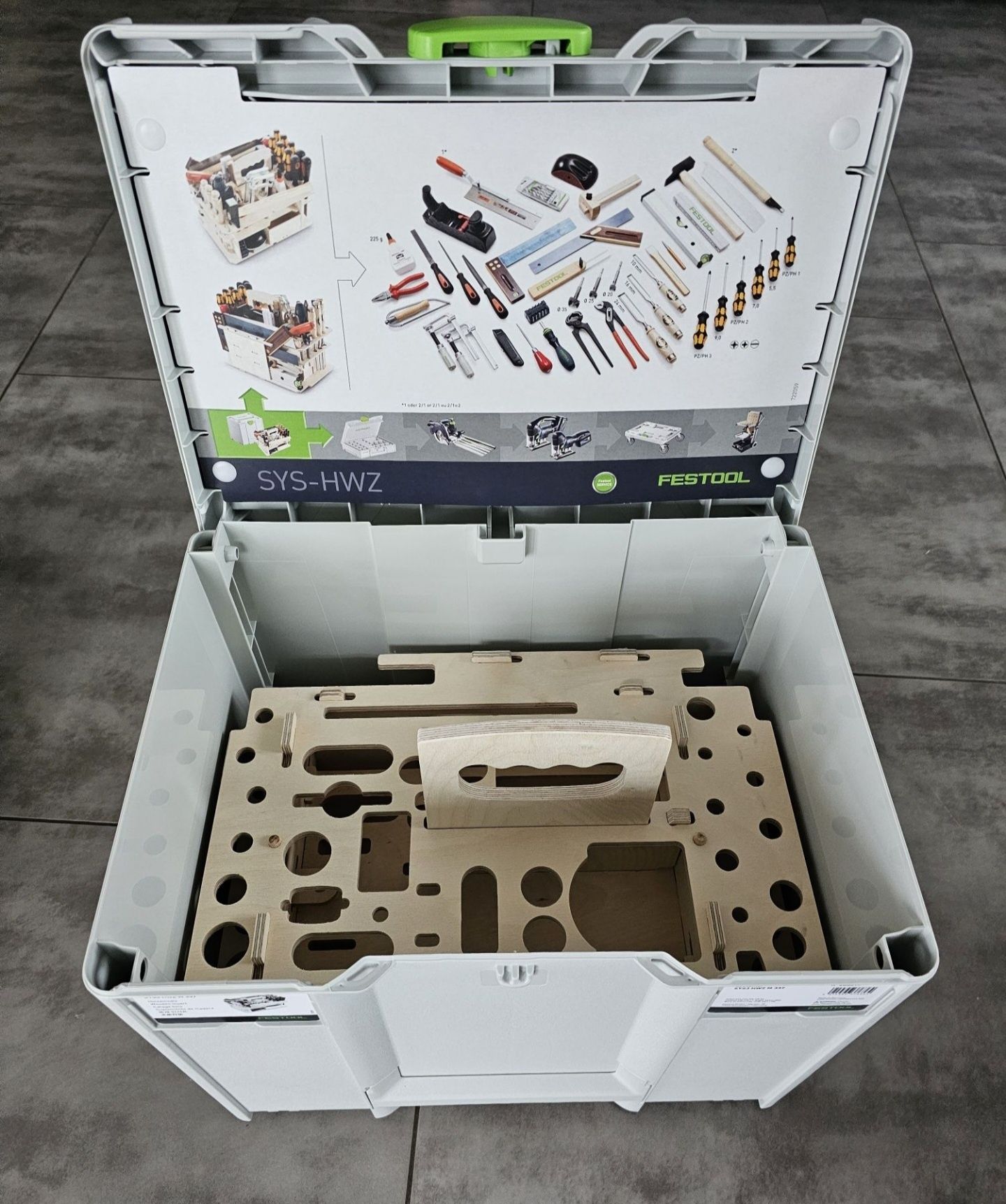 Systainer z wkładem Festool SYS3 HWZM 337