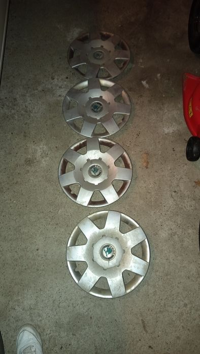 Kołpaki 4 szt oryginalne Skoda Fabia