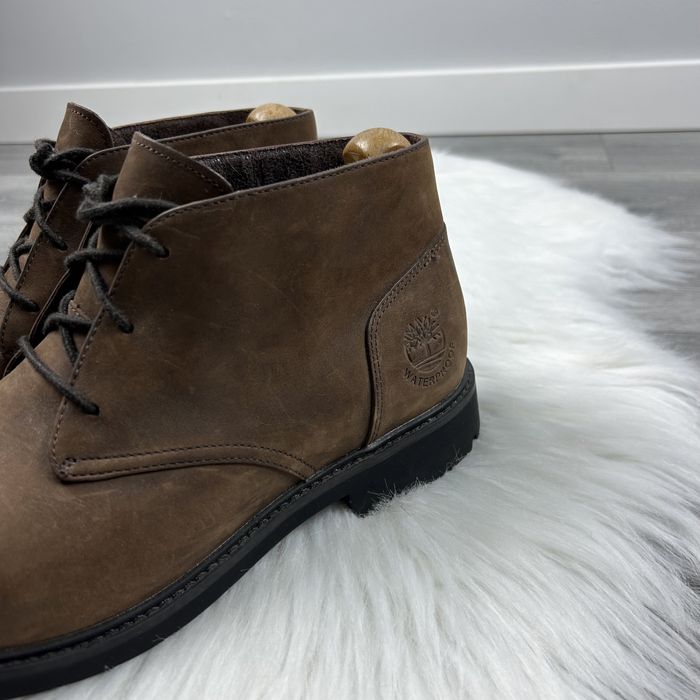 Чоловічі оригінальні шкіряні черевики Timberland waterproof