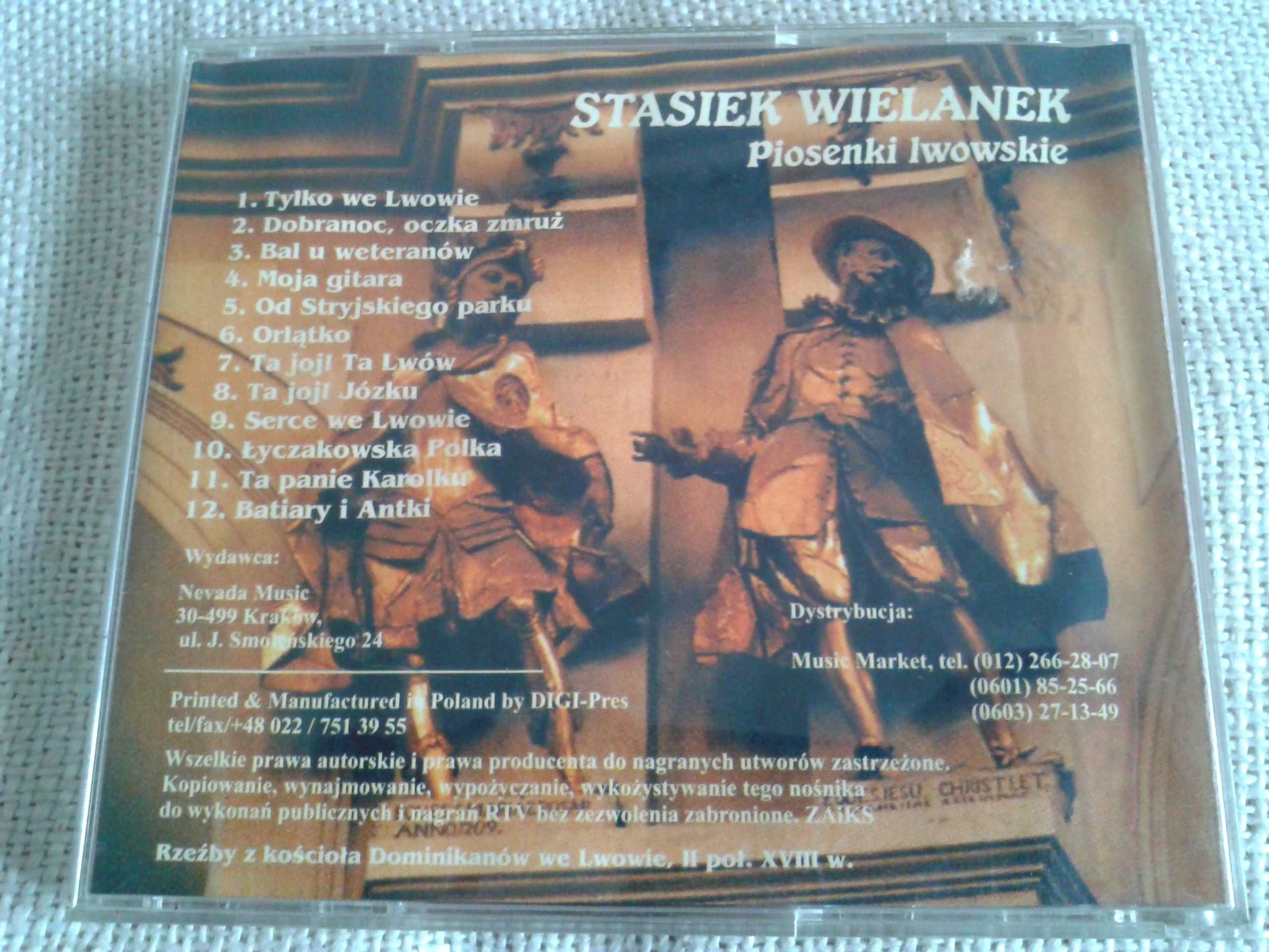 Stasiek Wielanek - Piosenki Lwowskie  CD