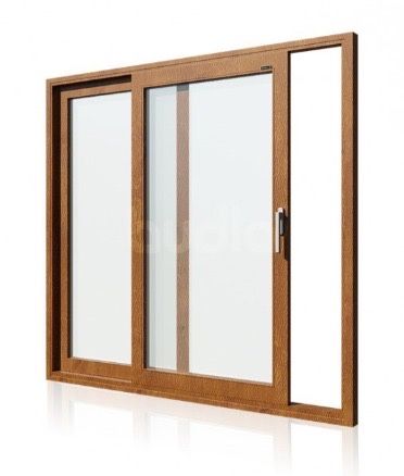 Okno PSK uchylno-przesuwne 270x200 PK76 Innovo+ Biały/Złoty dąb NOWE