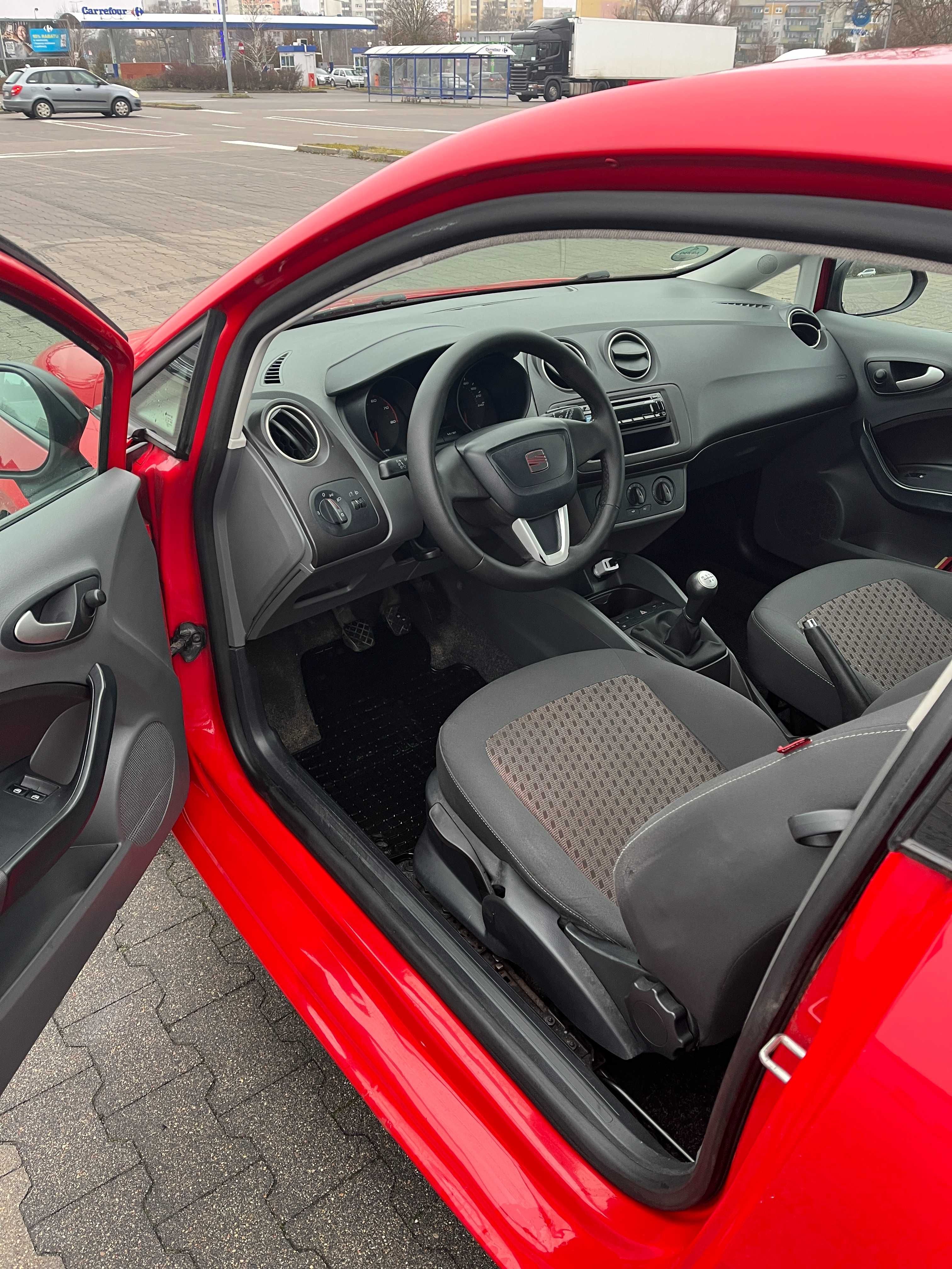 Seat Ibiza IV (6J) 1.2 2009 r | Czerwony | Nowe opony | Nowe hamulce