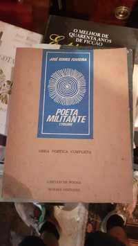 José Gomes Ferreira poeta militante livro poesia