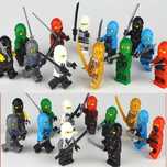 Ninjago (novos) - ver outras fotos figuras diferentes - novo