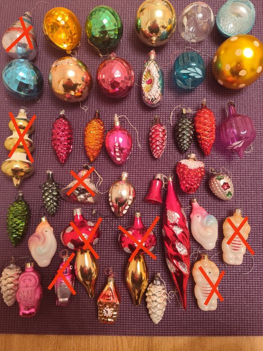 Ёлочные игрушки СССР