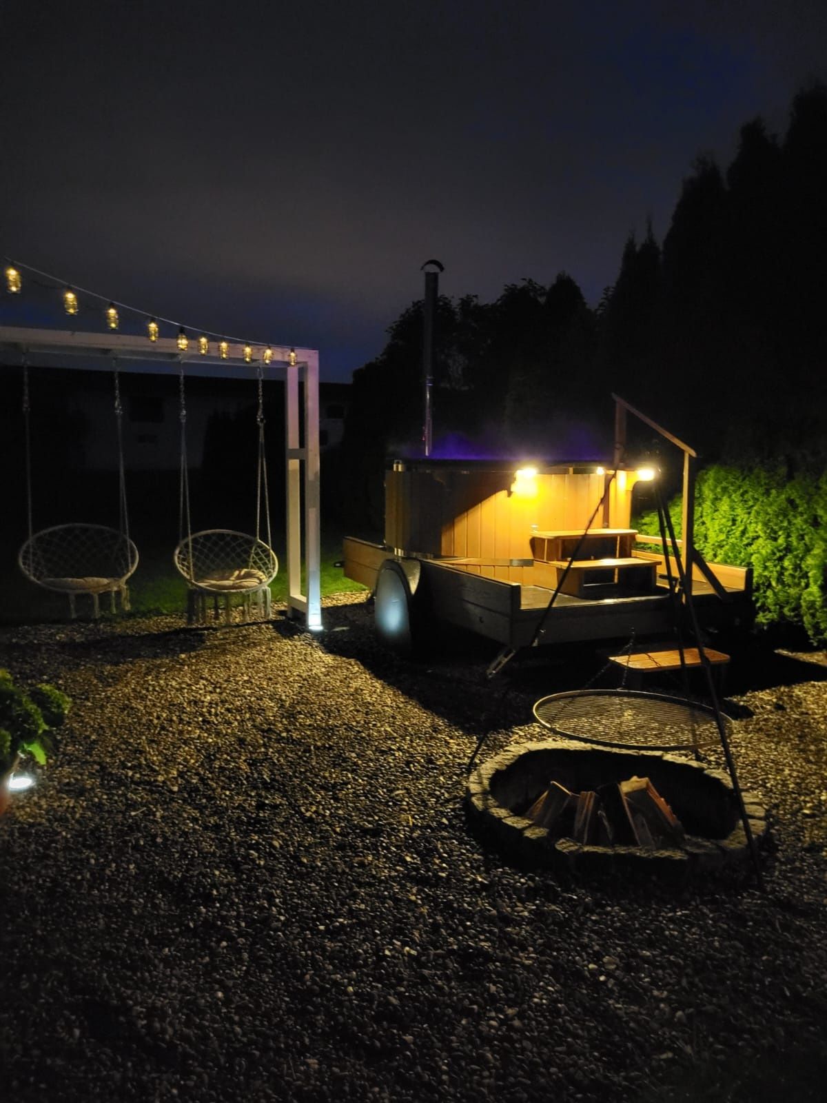 Wynajem, mobilna balia jacuzzi