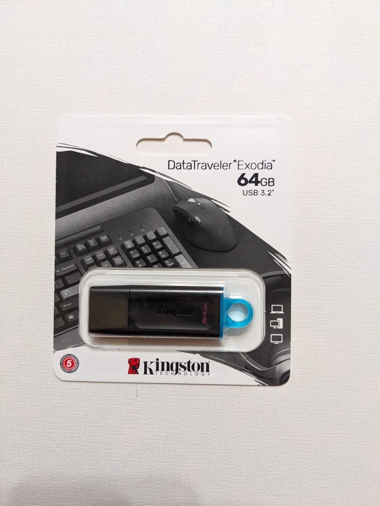 Флешка 64 gb Kingston usb 3.2