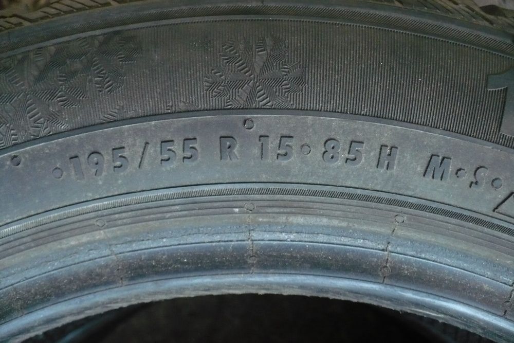 Opony Semperit 195/55R15 Zima 6,5mm 2szt. 2017r.