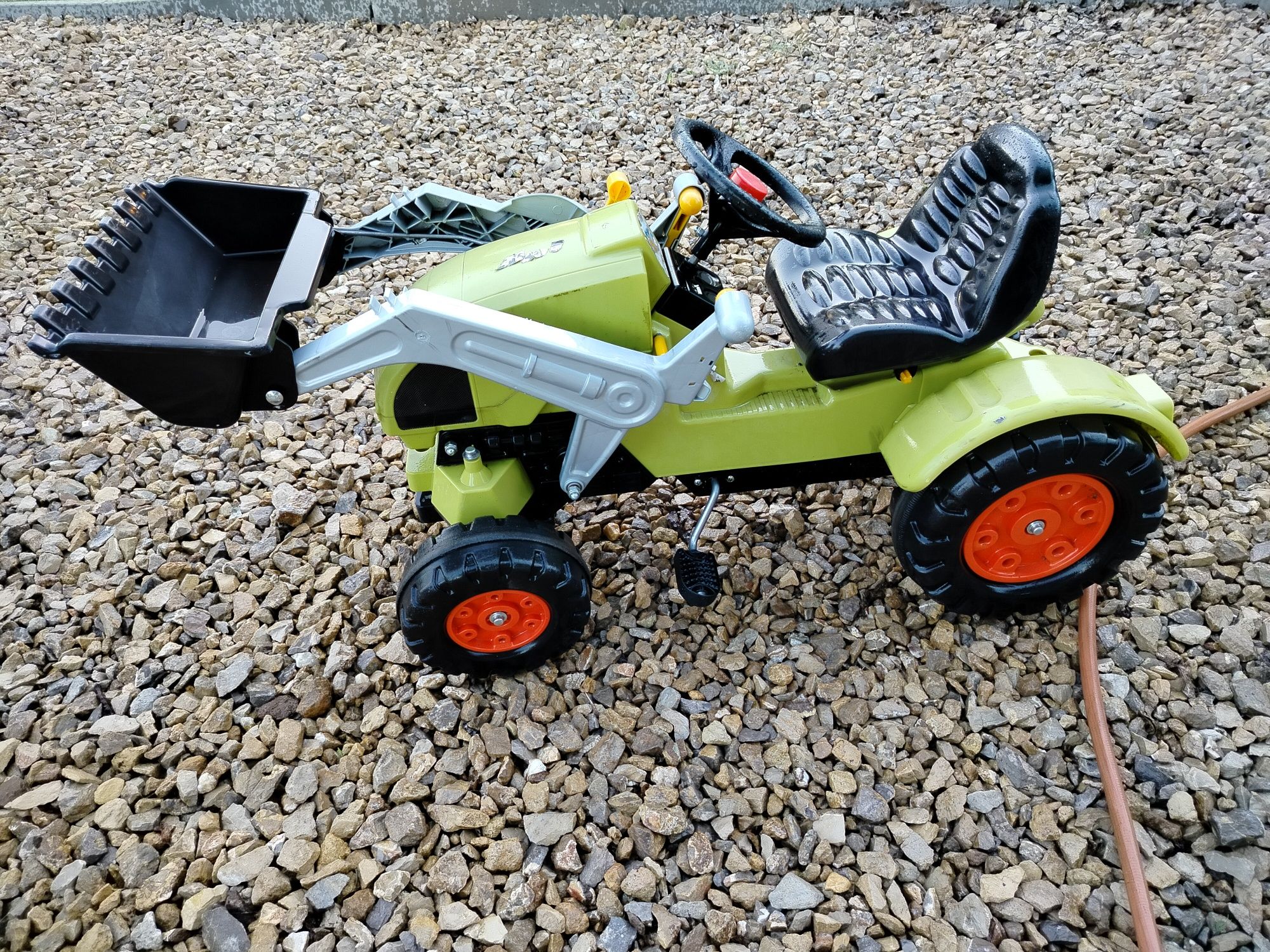 Traktorek na pedały Class koparka z łychą ciągnik jeździk traktor