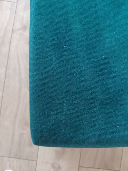 Pufa z pojemnikiem Butelkowa zieleń