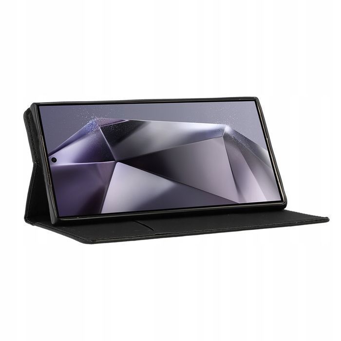 Etui Z Klapką Smart Magneto Do Samsung S24 Ultra Czarne