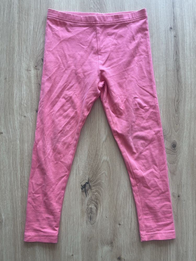 Dziewczęce legginsy różowe