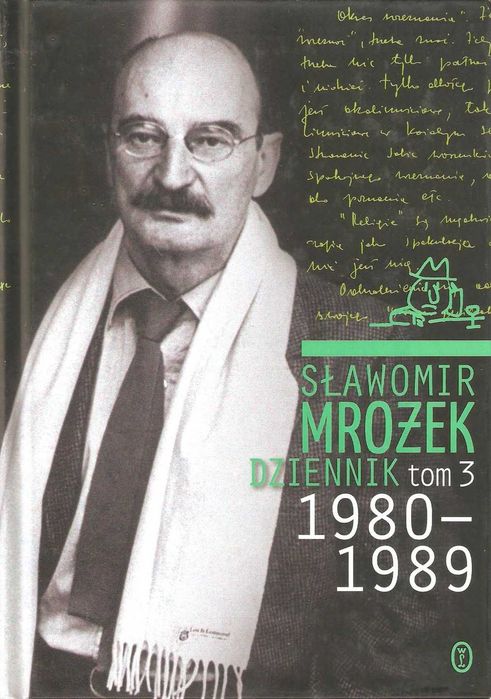 Dziennik TOM 3. 1980- 1989, Sławomir Mrożek, NOWA! UNIKAT!