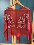 Koszula bluzka koszulka narzutka lato wiosna boho vintage hippie