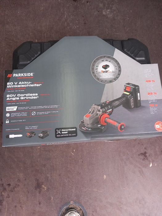 Szlifierka akumulatorowa Parkside Performance Zestaw!