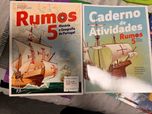 Livro Rumos e caderno de exercícios - HGP - 5o ano - Novo, nunca usado
