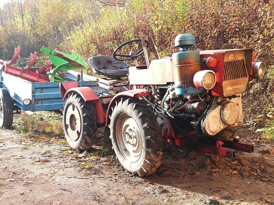 Traktorek TZ 4K 14 z osprzętem