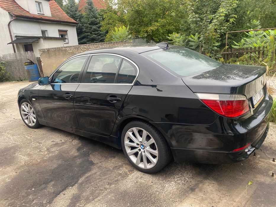 BMW E60 2,5TD sedan automat Wrocław doskonałe mocne i ekonomiczne auto