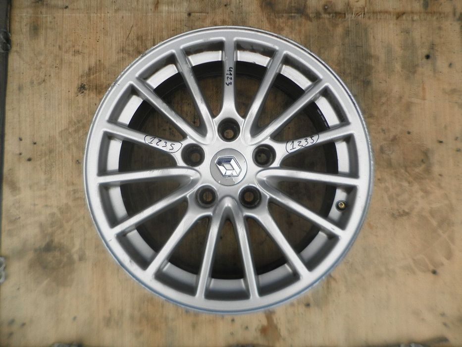 Jogo De Jantes Jgjant1235 RENAULT LAGUNA 3 2011 1.5DCI 110CV 5P CINZA ET47 7X16 5X112 66MM