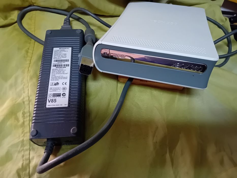 Carregador xbox, leitor de dvd