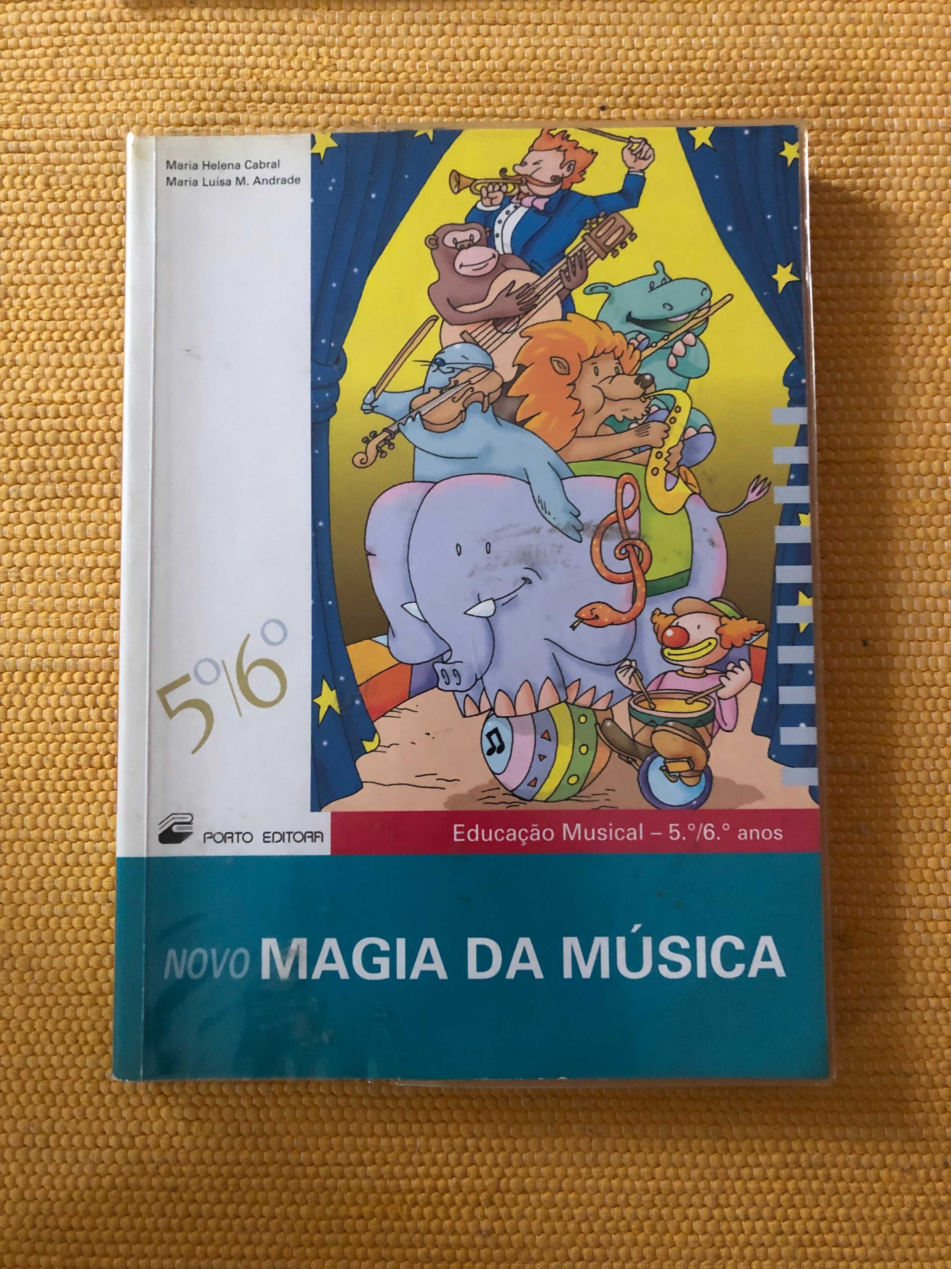 Lote de Livros de Educação Musical 5º e 6º Anos com CD´s