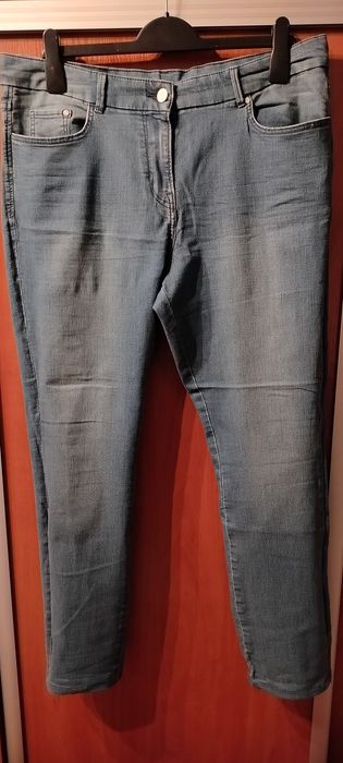 Ładne Duże Spodnie H&M dżinsowe 48 stan idealny