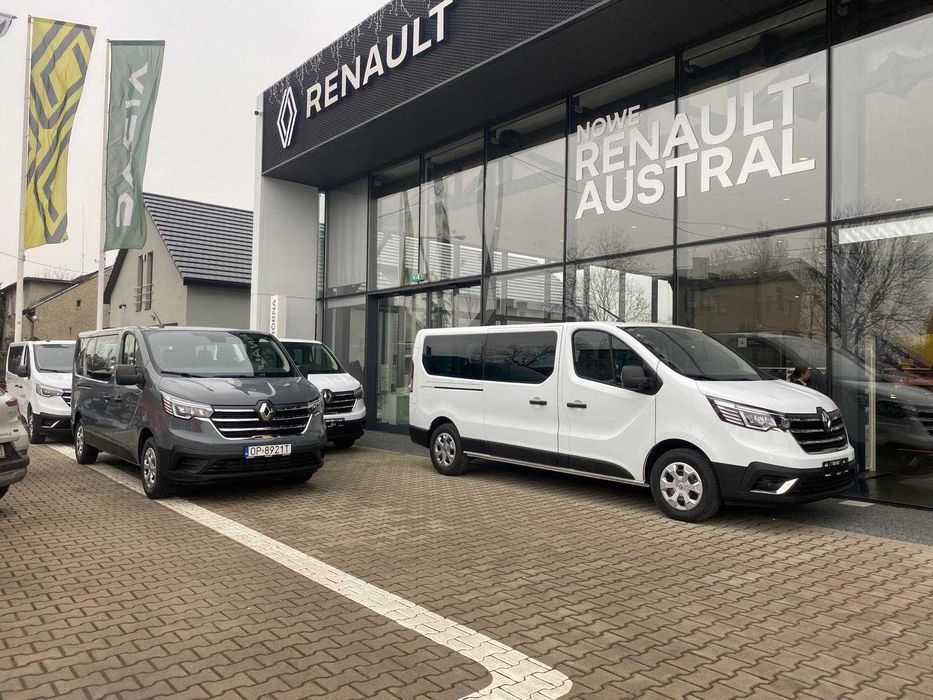 Wynajem samochodu wynajem busów 9 osobowych Renault Trafic Opel Vivaro