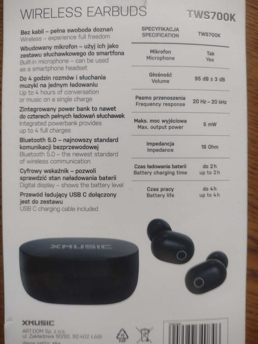 Słuchawki bezprzewodowe