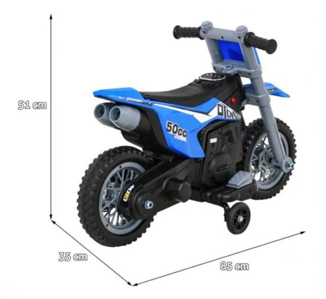 motor V-cross na akumulator
