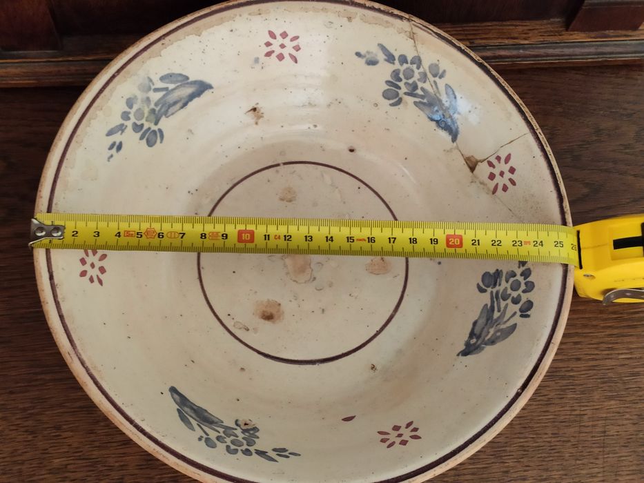 Saladeira em faiança Portuguesa