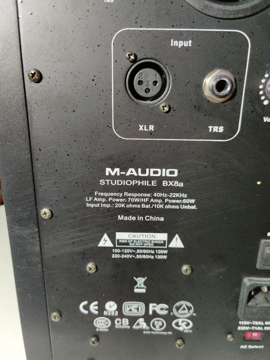 Студійні монітори M Audio bx8a